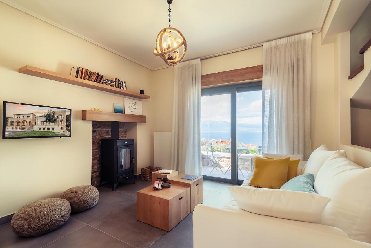 Villa Kalamos / Sea View And Pool Nearby Athens Exteriör bild