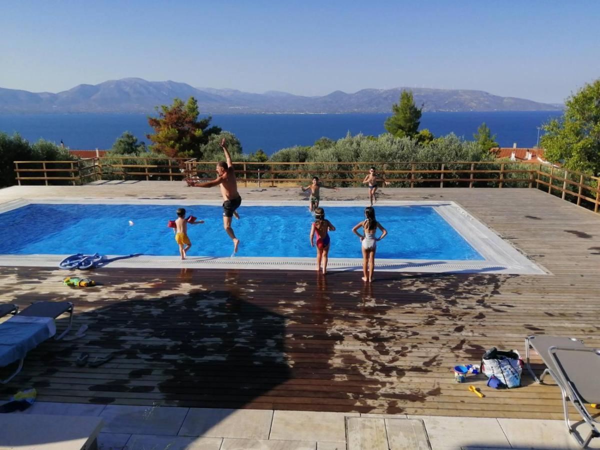 Villa Kalamos / Sea View And Pool Nearby Athens Exteriör bild