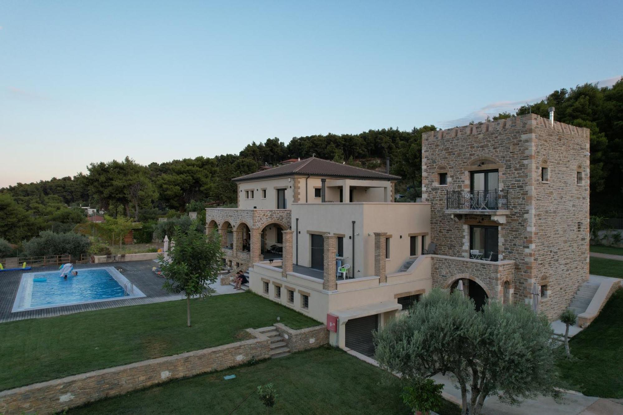 Villa Kalamos / Sea View And Pool Nearby Athens Exteriör bild