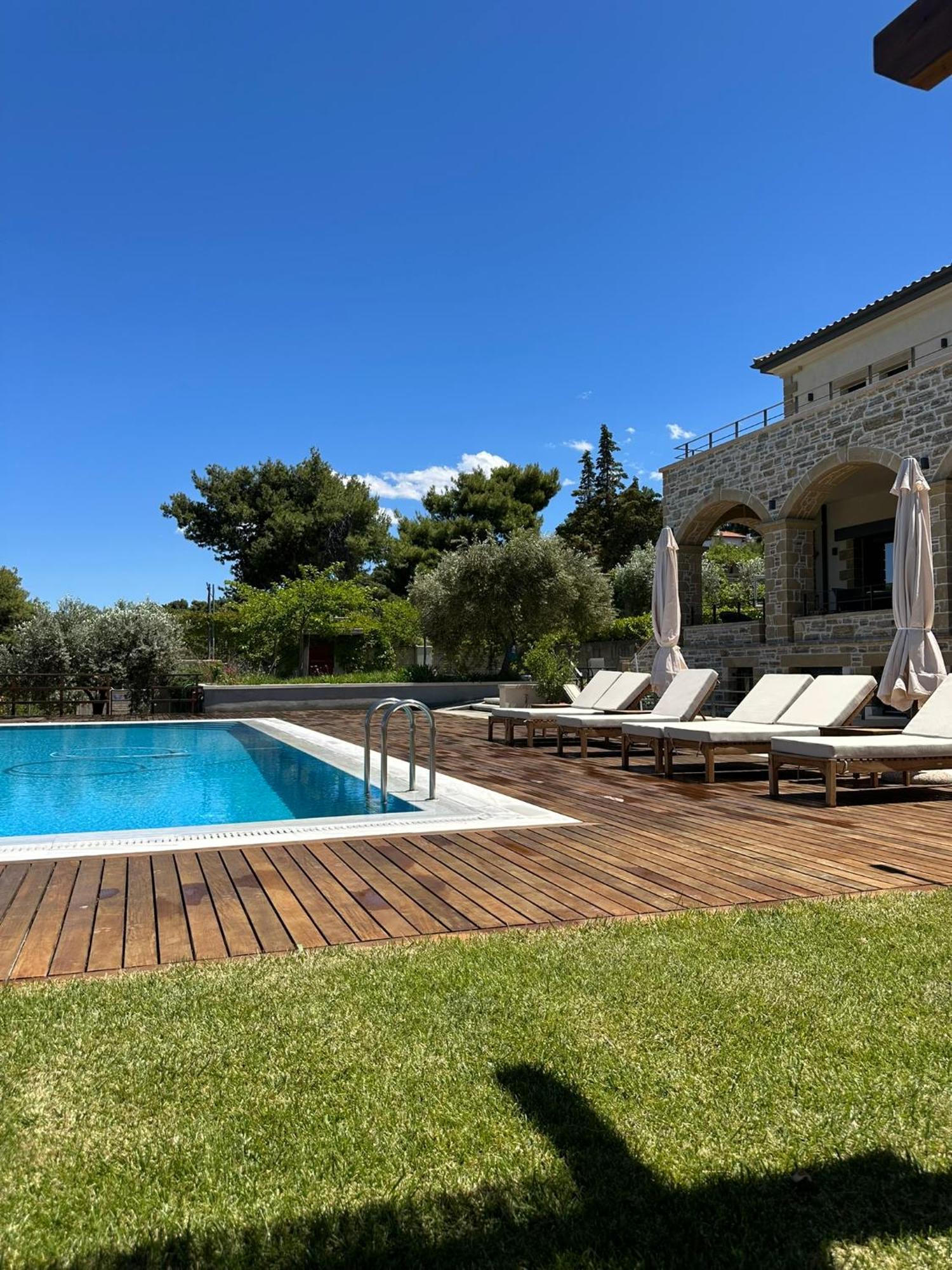 Villa Kalamos / Sea View And Pool Nearby Athens Exteriör bild
